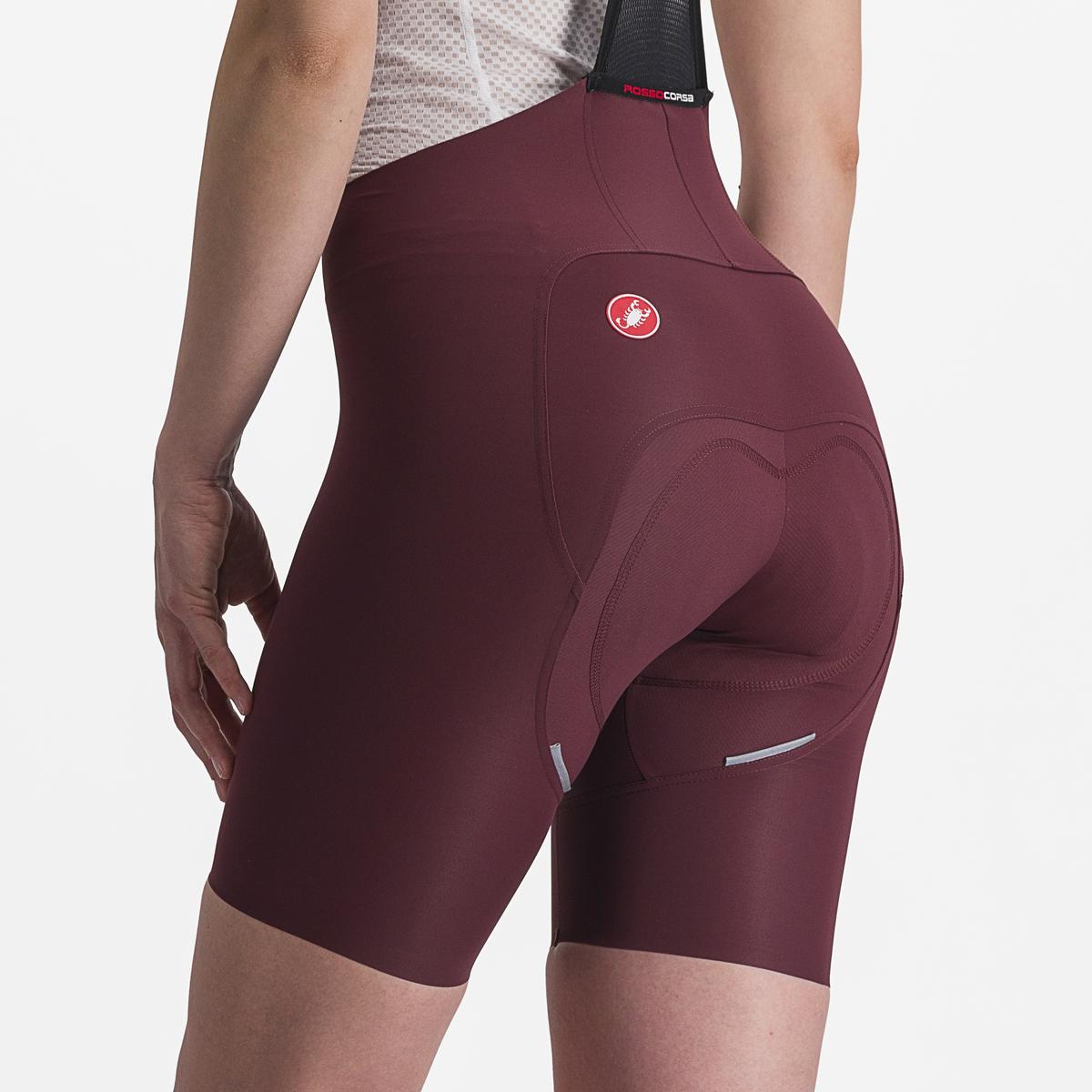 Castelli Free Aero Rc W Bibshort - Deep Bordeaux