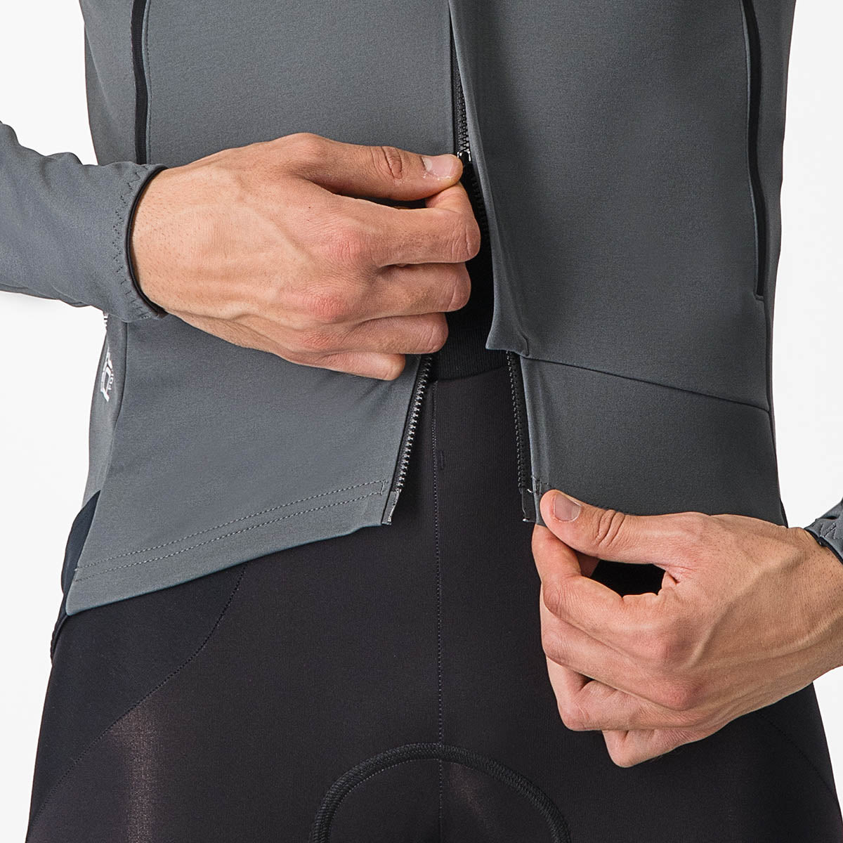 Castelli Perfetto Ros 2 Jacket - Urban Gray/Silver Reflex