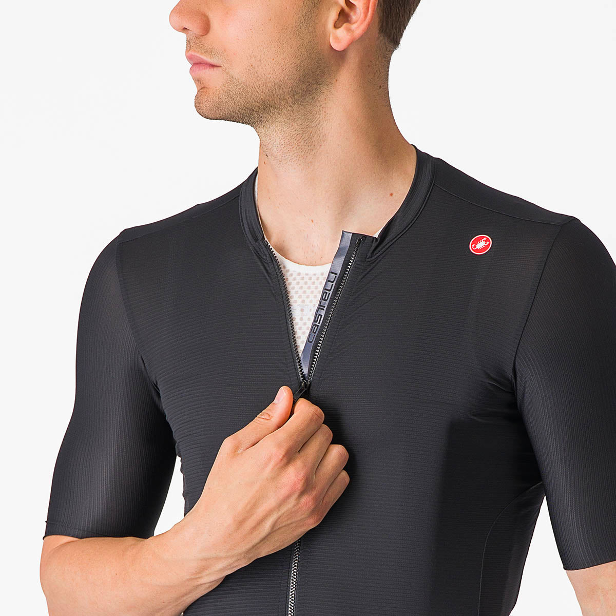 Castelli Espresso Jersey - Light Black/Dark Gray