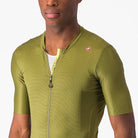 Castelli Espresso Jersey - Sage/Electric Lime