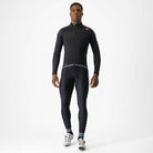 Castelli Ultra Rain Cape - Black/Silver Reflex