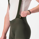 Castelli Premio Black Bibshort - Deep Green