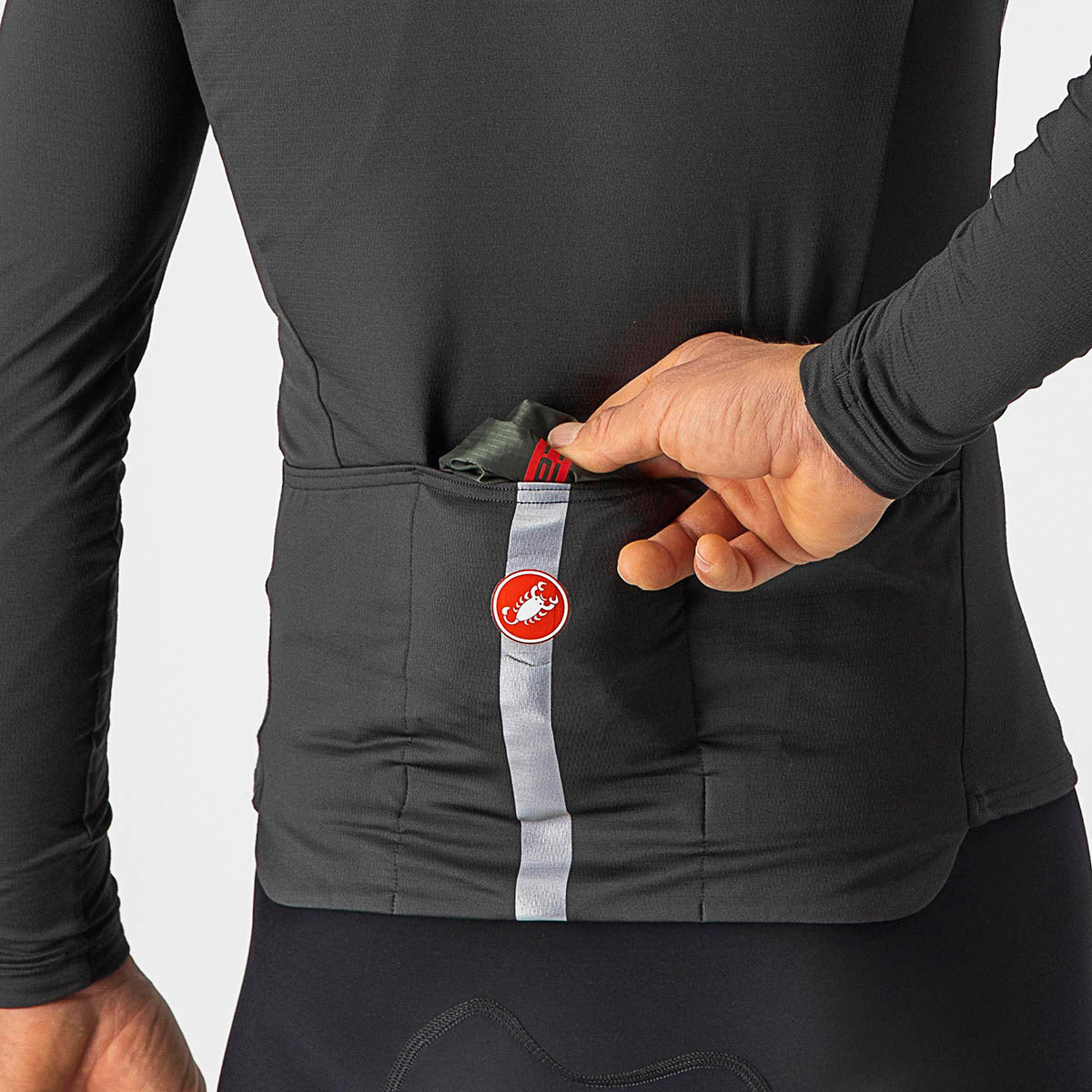 Castelli Squadra Stretch Vest - Military Green/Dark Gray