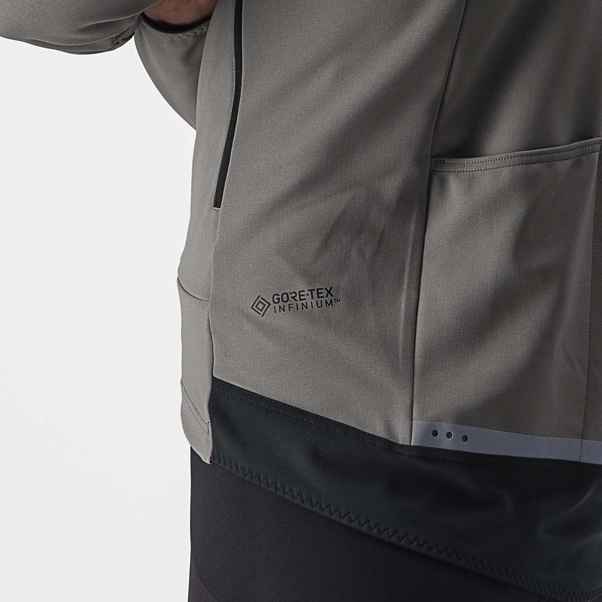 Castelli Perfetto Ros 2 Jacket - Nickel Gray/Travertine Gray