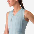 Castelli Anima 4 Sleeveless - Winter Sky/Dark Steel Blue