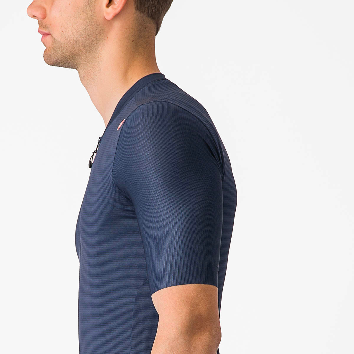 Castelli Espresso Jersey - Belgian Blue/Silver Moon