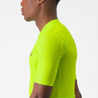 Castelli Prologo Lite Jersey - Electric Lime/Deep Green