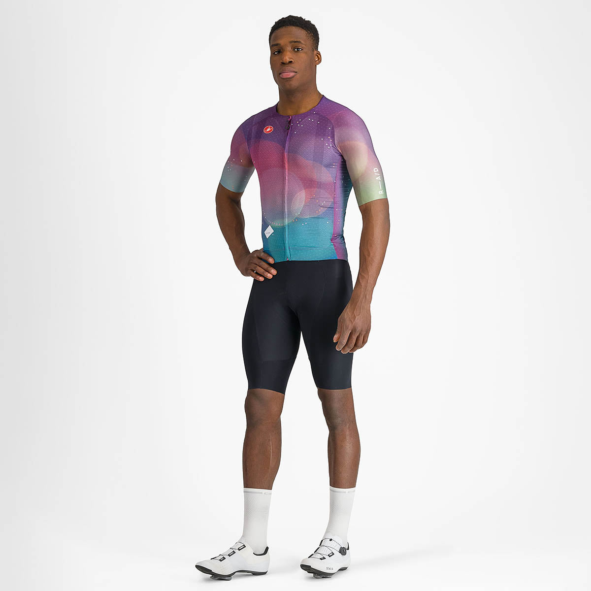 Castelli R-A/D Jersey - Multicolor Purple