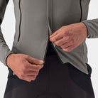 Castelli Perfetto Ros 2 Jacket - Nickel Gray/Travertine Gray