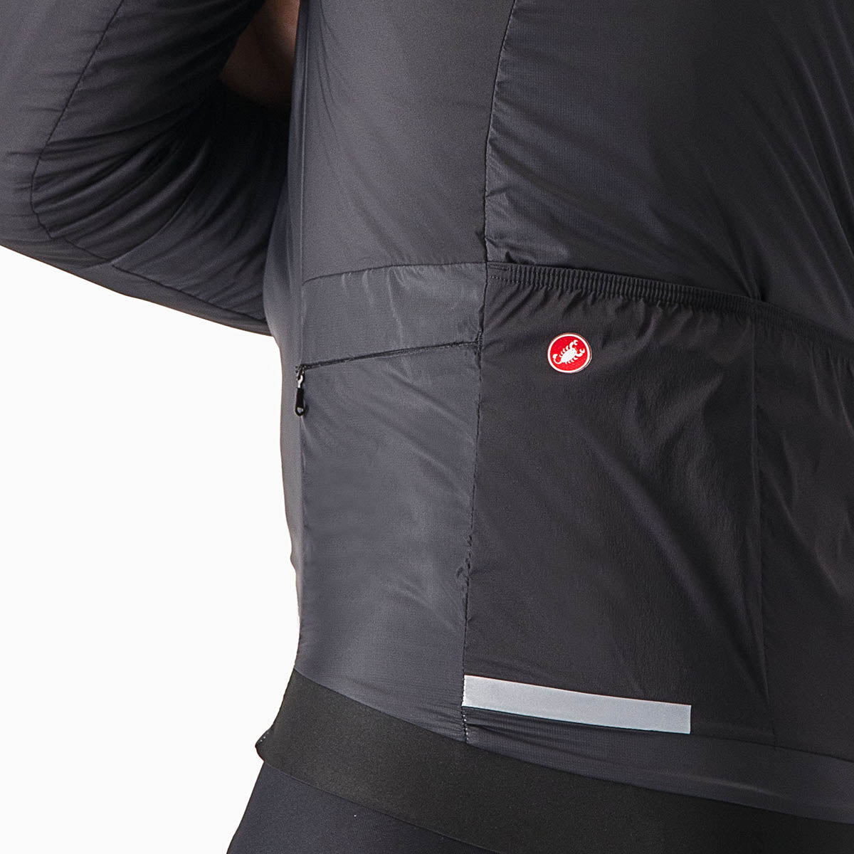Castelli Fly Thermal Jacket - Light Black