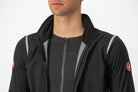 Castelli Alpha Doppio Ros Jacket - Light Black/Silver Reflex-Dark
