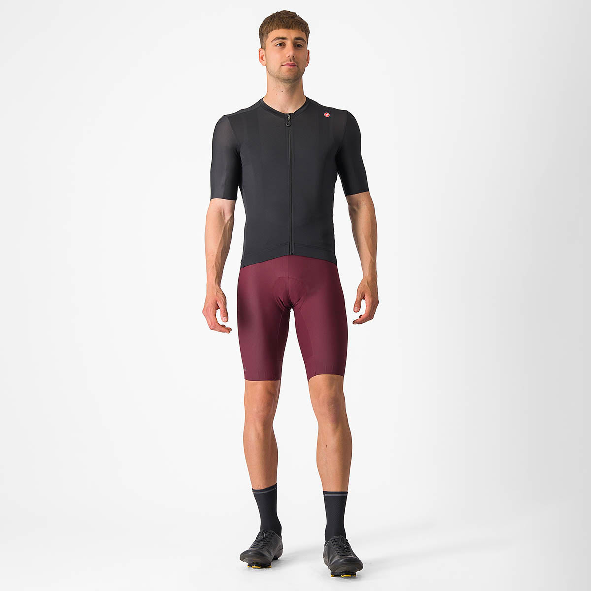 Castelli Espresso Jersey - Light Black/Dark Gray