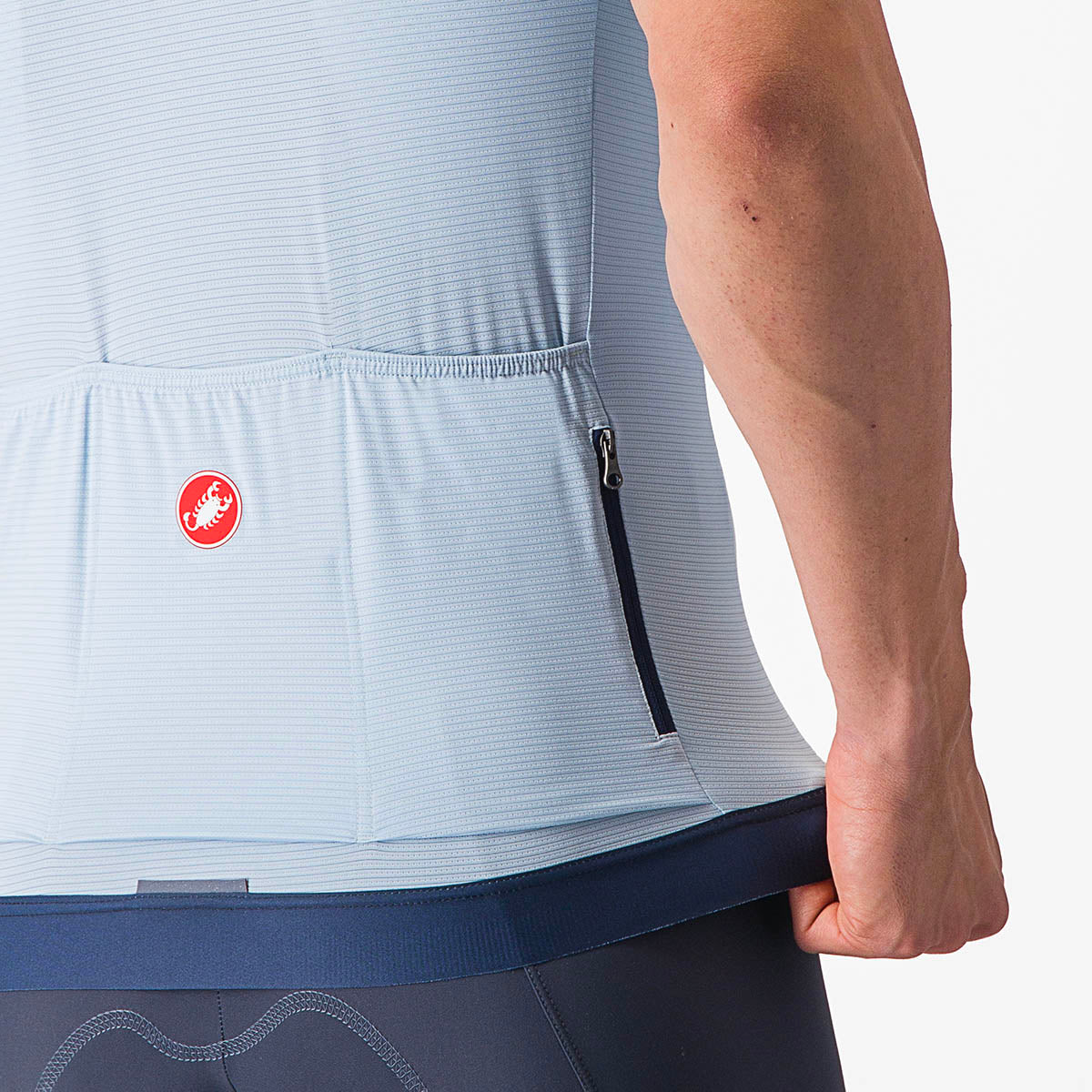 Castelli Espresso Jersey - Winter Sky/Belgian Blue