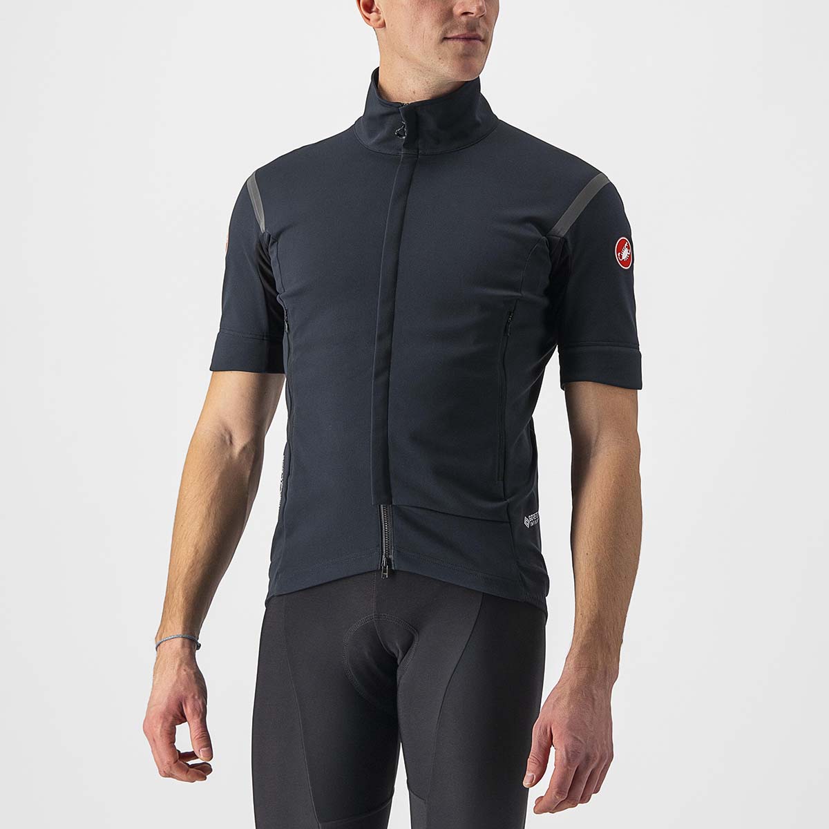 Castelli Perfetto Ros 2 Convertible Jac - Light Black/Black Reflex