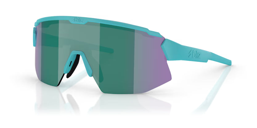 Bliz Hero Small Bril Matte Turquoise - Blue/ Green