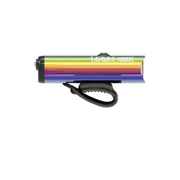 Lezyne Lite Drive Voorlicht 1000LM Neo Metallic