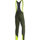 Gorewear C3 Thermo Bib Tights+ - Utility Green / Neon Yellow