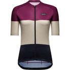 Gorewear Spirit Stripes Jersey Womens - process purple / tech beige
