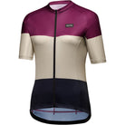 Gorewear Spirit Stripes Jersey Womens - process purple / tech beige