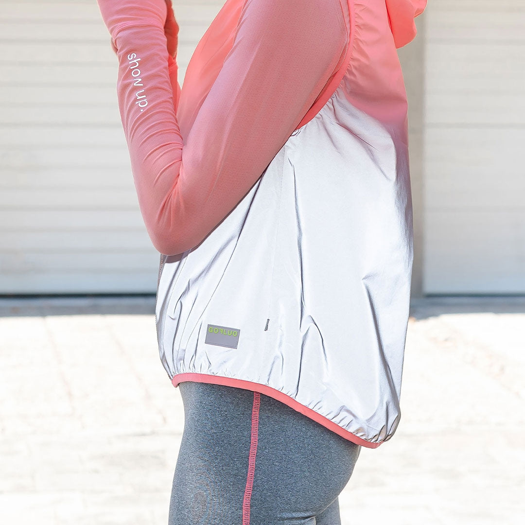 GOFLUO Bodyglower Lori Vest Coral Reflective