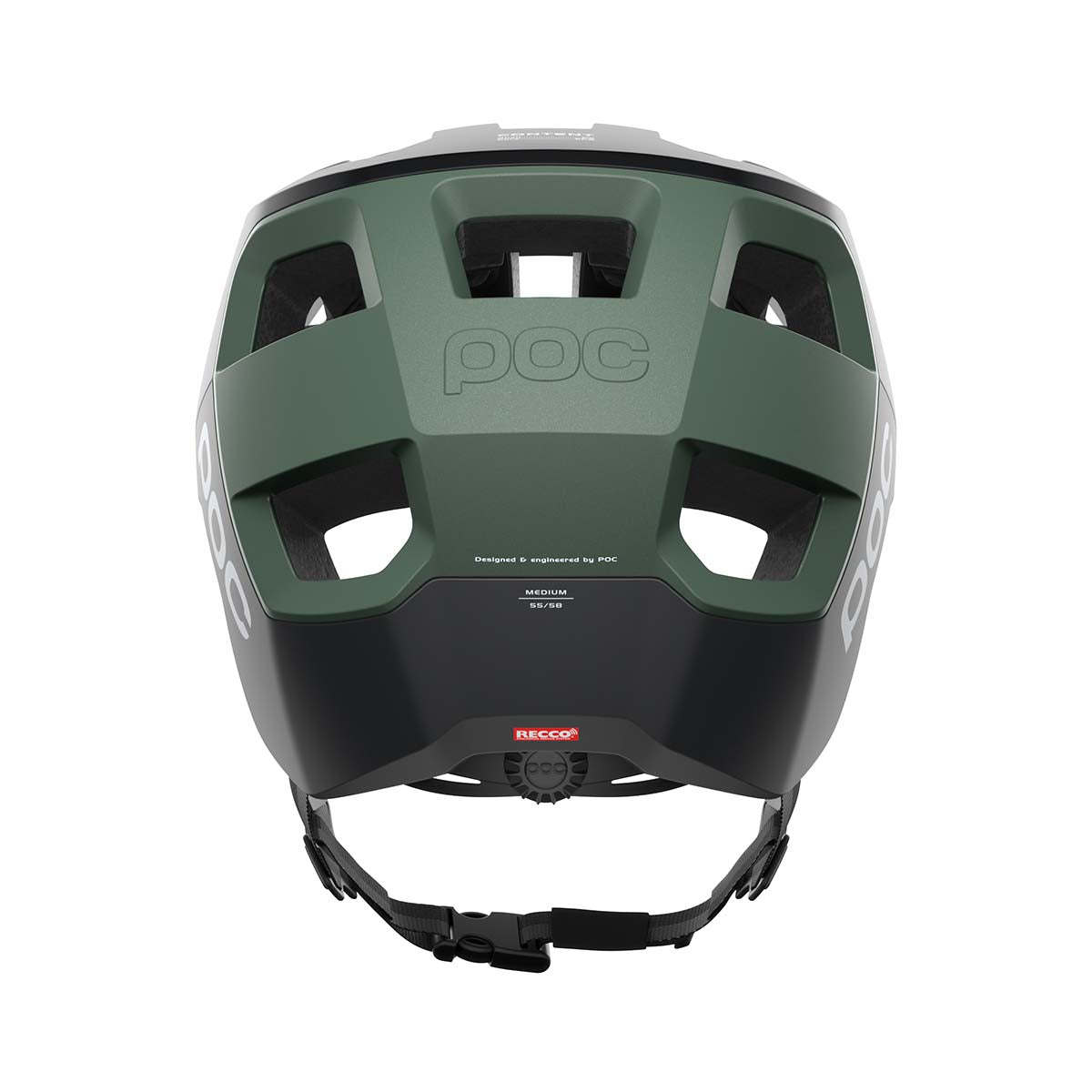 Poc Kortal Helm - Uranium Black/Epidote Green Metallic/Matt