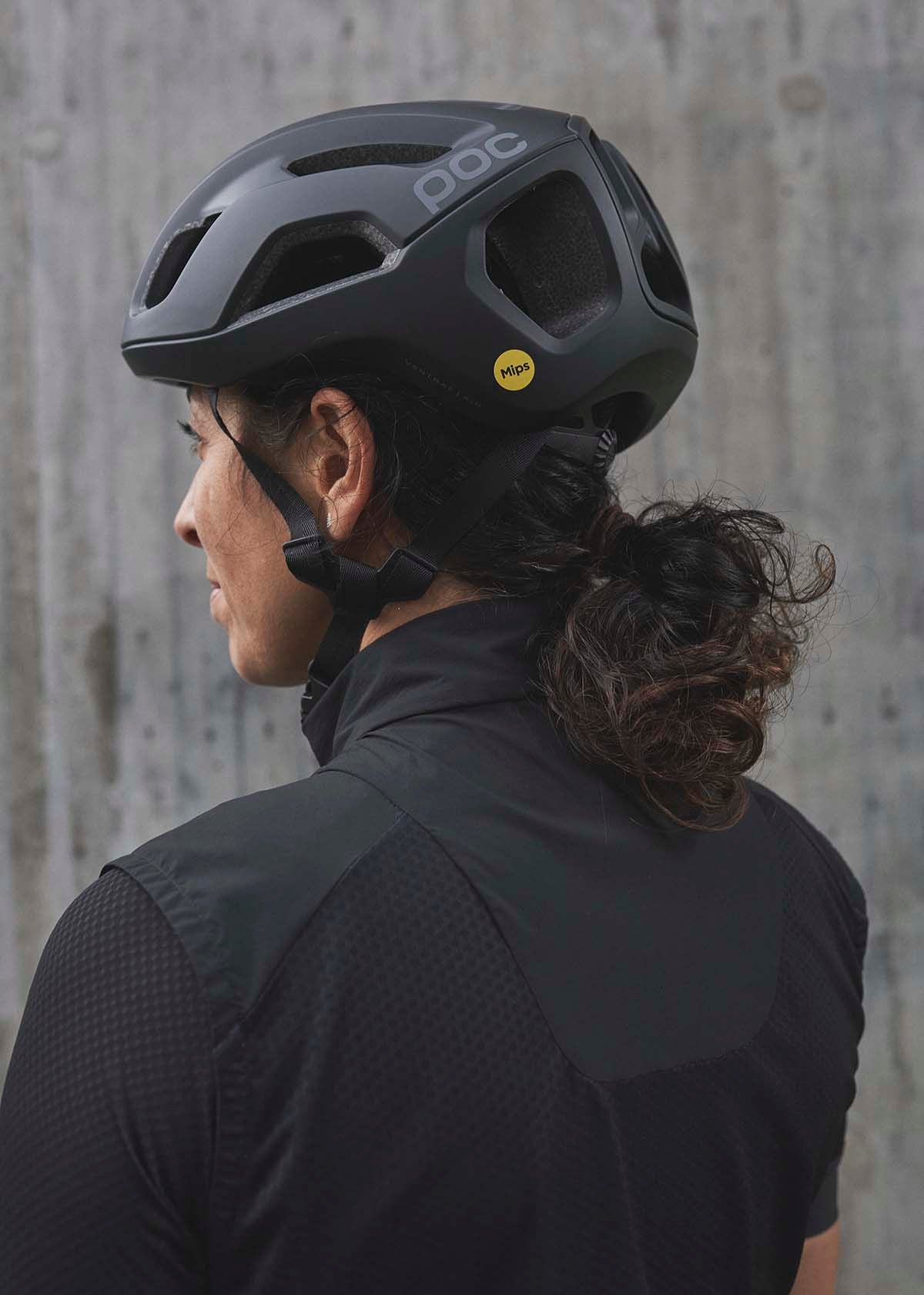 Poc Ventral Air MIPS Helm - Uranium Black Matt