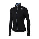 Sportful primavera switch thermal dames fietsjack zwart grijs