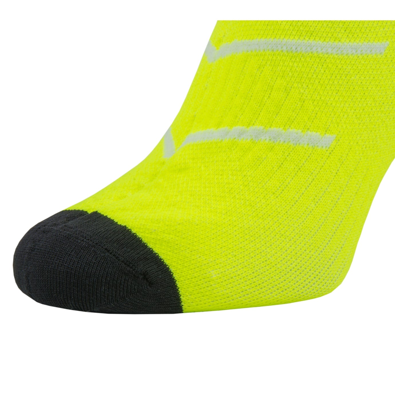Sealskinz super thin pro mid waterdichte fietssok met hydrostop neon geel wit zwart