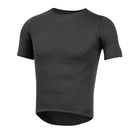 Pearl Izumi merino ondershirt met korte mouwen phantom grijs