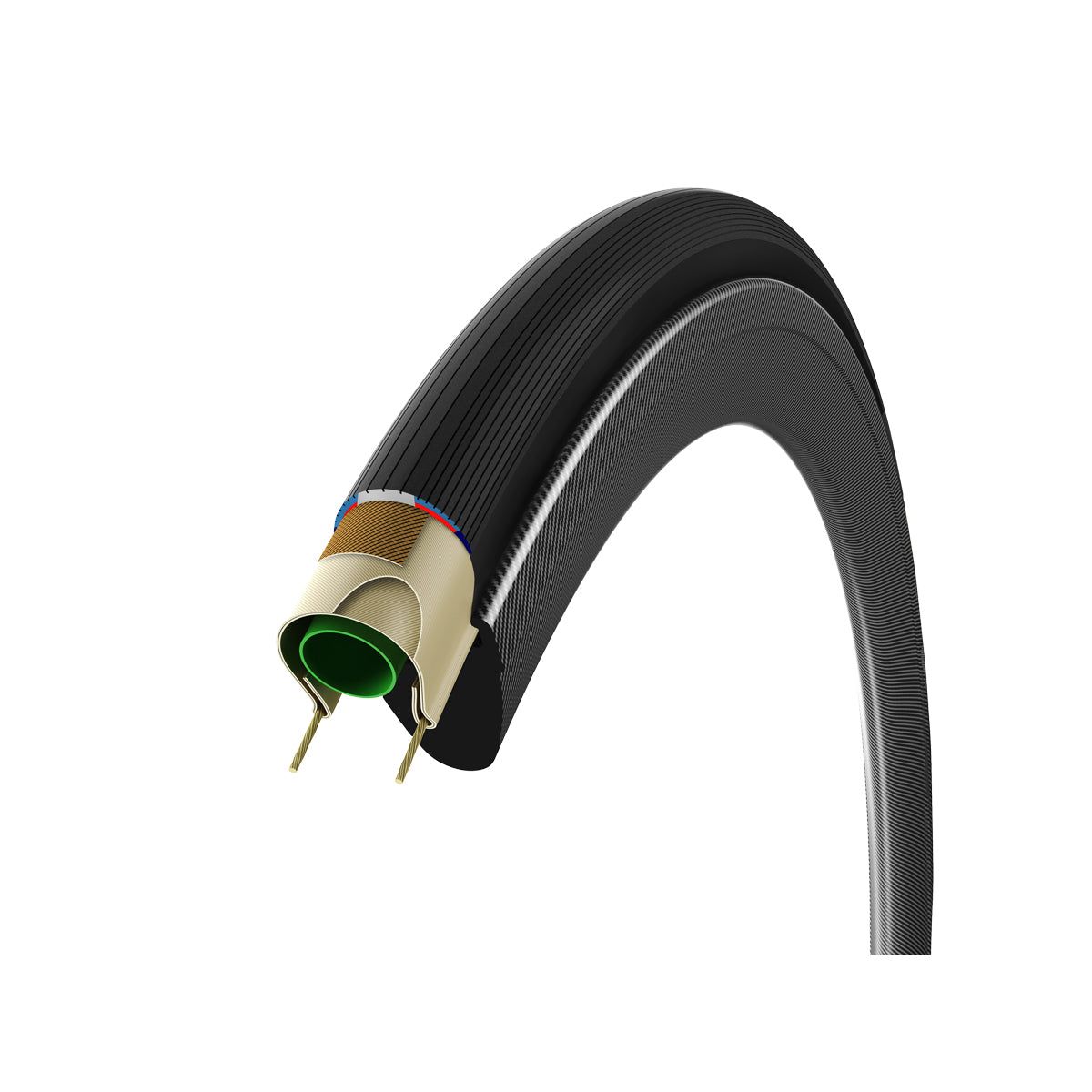 Vittoria corsa G+ grafeen control 700x28c race vouwband zwart