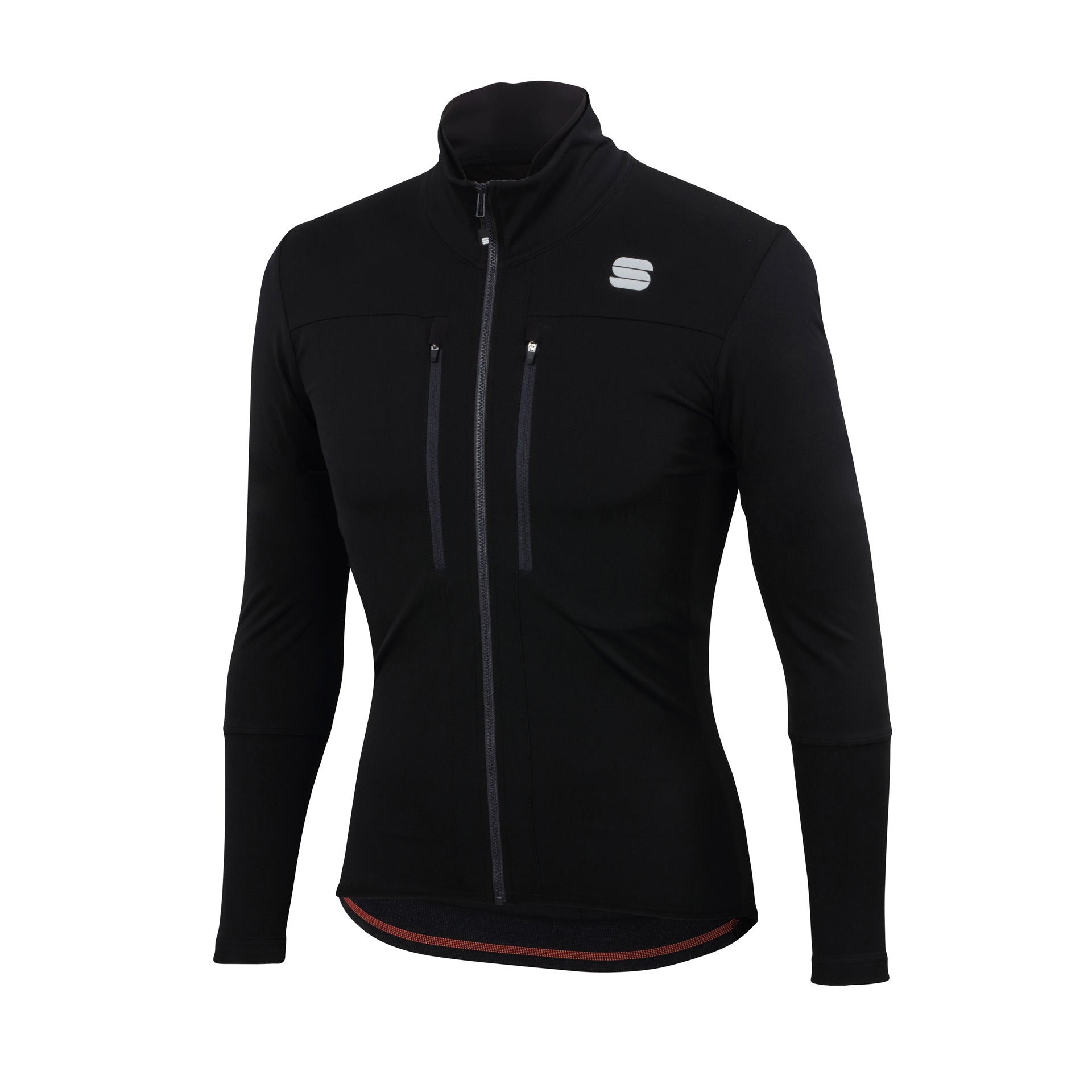 Sportful gts fietsjack zwart antraciet