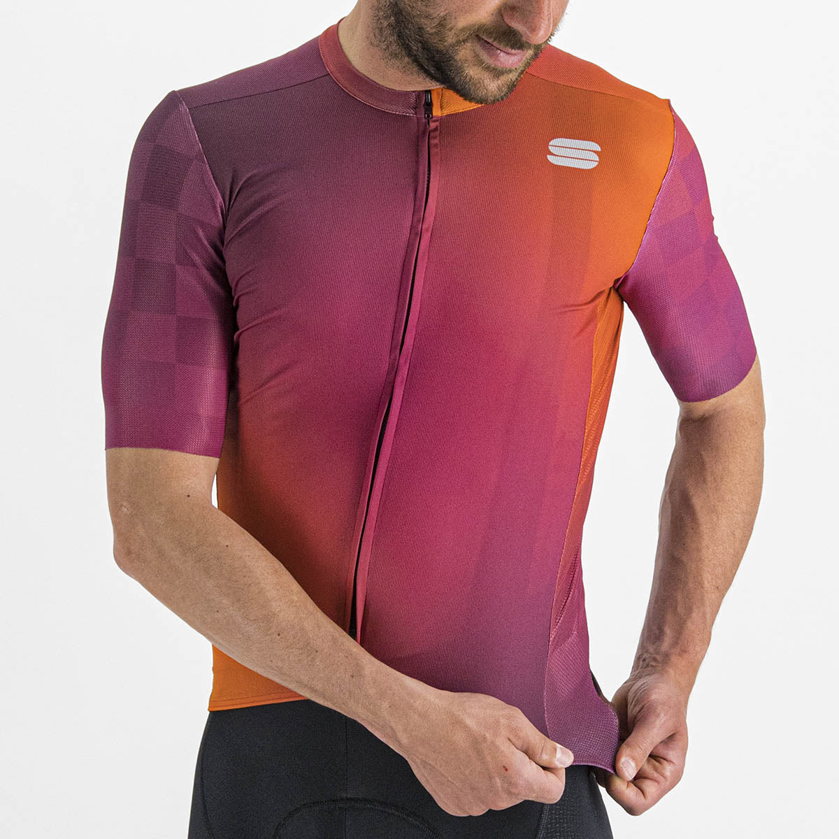 Sportful Rocket Jersey - Cyclamen Carrot Prune