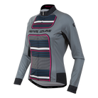 PEARL IZUMI Elite Thermal LTD Lady Jersey LS pink glo stripe