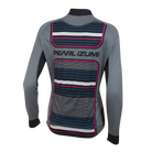 PEARL IZUMI Elite Thermal LTD Lady Jersey LS pink glo stripe