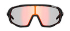 Tifosi Sledge Fietsbril Cosmic Black / Clarion Yellow - AC - Red-Clear