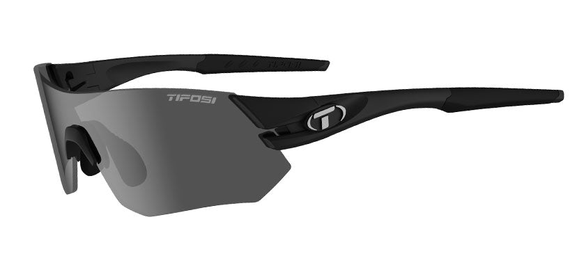Tifosi Tsali Matte Black/ smoke AC red clear lens