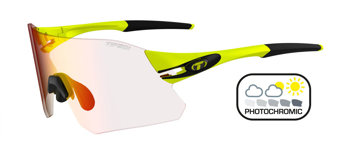 Tifosi Rail Fietsbril Speed Yellow /Clarion Red Fototec Lens