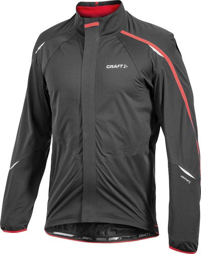 CRAFT Tech Jacket Black Bright Red