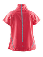 CRAFT Brilliant Running Lady Windbreaker SS Pink