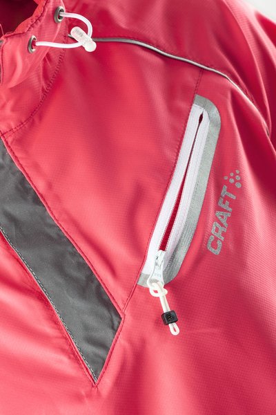 CRAFT Brilliant Running Lady Windbreaker SS Pink