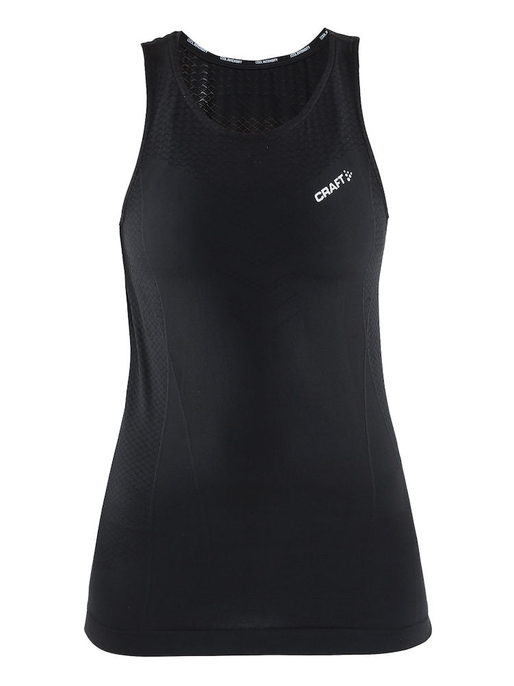 Craft cool intensity rn dames ondershirt zonder mouwen zwart