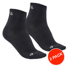 Craft cool mid fietssok zwart (2-pack)