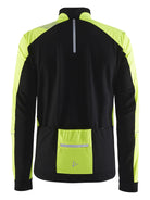 Craft verve wind fietsshirt lange mouwen geel zwart