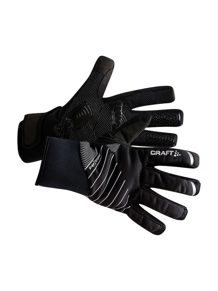 Craft shield 2.0 fietshandschoen zwart