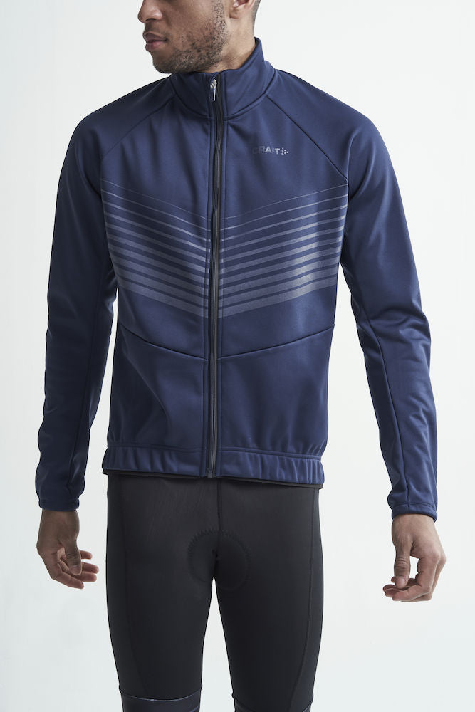 Craft ideal fietsjack blaze blauw