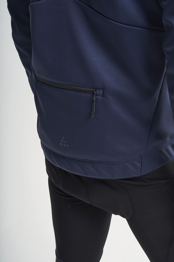 Craft ideal fietsjack blaze blauw