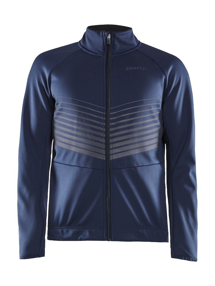Craft ideal fietsjack blaze blauw