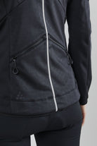 Craft ideal dames fietsjack zwart