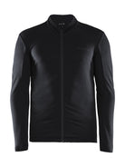 Craft ideal thermal fietsshirt met lange mouwen zwart