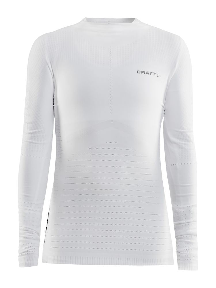 Craft ctm cn dames ondershirt met lange mouwen wit